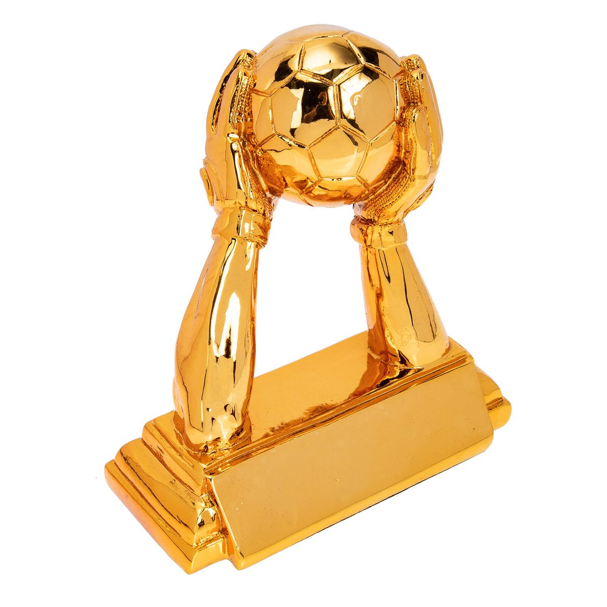 Mini Soccer Balls Gold Competition Prize Exquisite Football Trophy Decor Tennis Adornment Resin Child