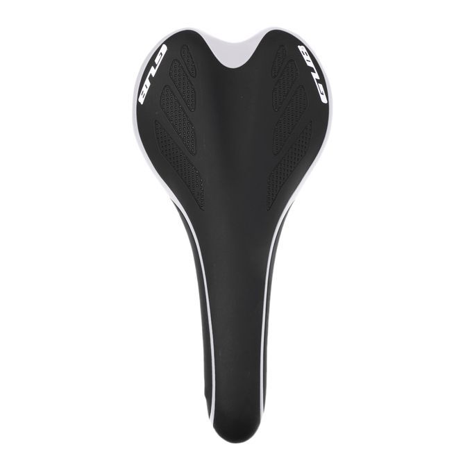 Unisex Bicycle Saddle Cycling MTB Road Bike Front Seat Black Silver