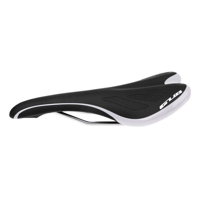 Unisex Bicycle Saddle Cycling MTB Road Bike Front Seat Black Silver