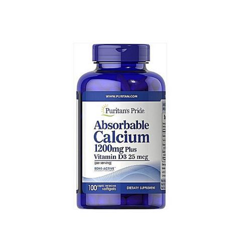 Puritan's Pride Absorbable Calcium 1200mg Plus Vitamin D3