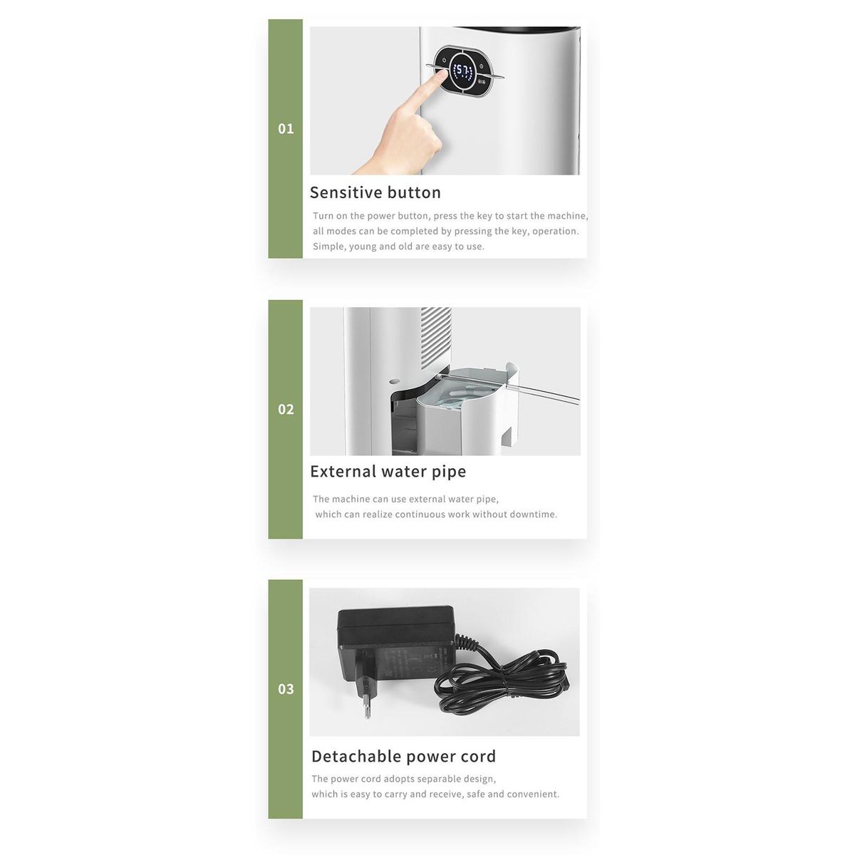 Electric Mini Dehumidifier Bedroom Bathroom