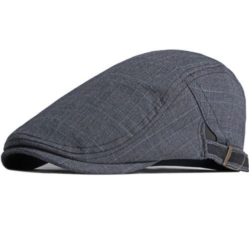 Berets Spring Summer Cap For Men Women Plus Size Beret Cap Plaid Artist Painter