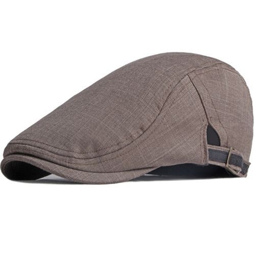 Berets Spring Summer Cap For Men Women Plus Size Beret Cap Plaid Artist Painter