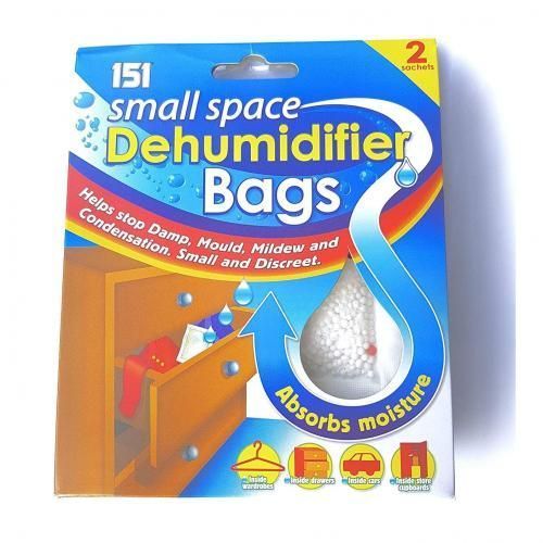 151 Small Space Dehumidifier Bags 2 Sachets(12 Pcs)