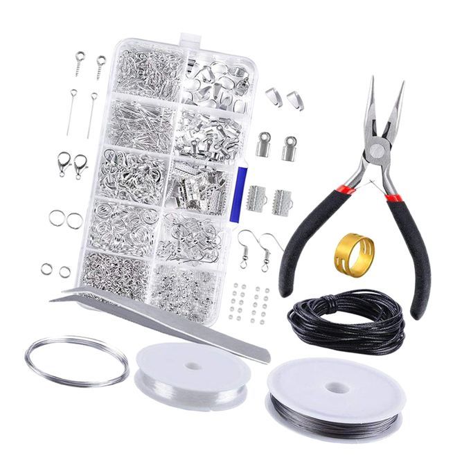 10 Grids Jewelry Making Set Tool Findings Starter  Beading