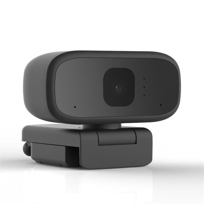 720P HD Mini  Omputer Web Am Anti-peeping Rotatable Adjustable Free Drive  Amera For Live Broa Ast Video  Onferen E Work-black