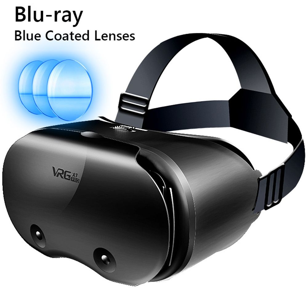 Metaverse 3D VR Headset Wide-angle Smart Virtual Rety Glasses  For 5-7 Inch Smart Phone S Blu Ray