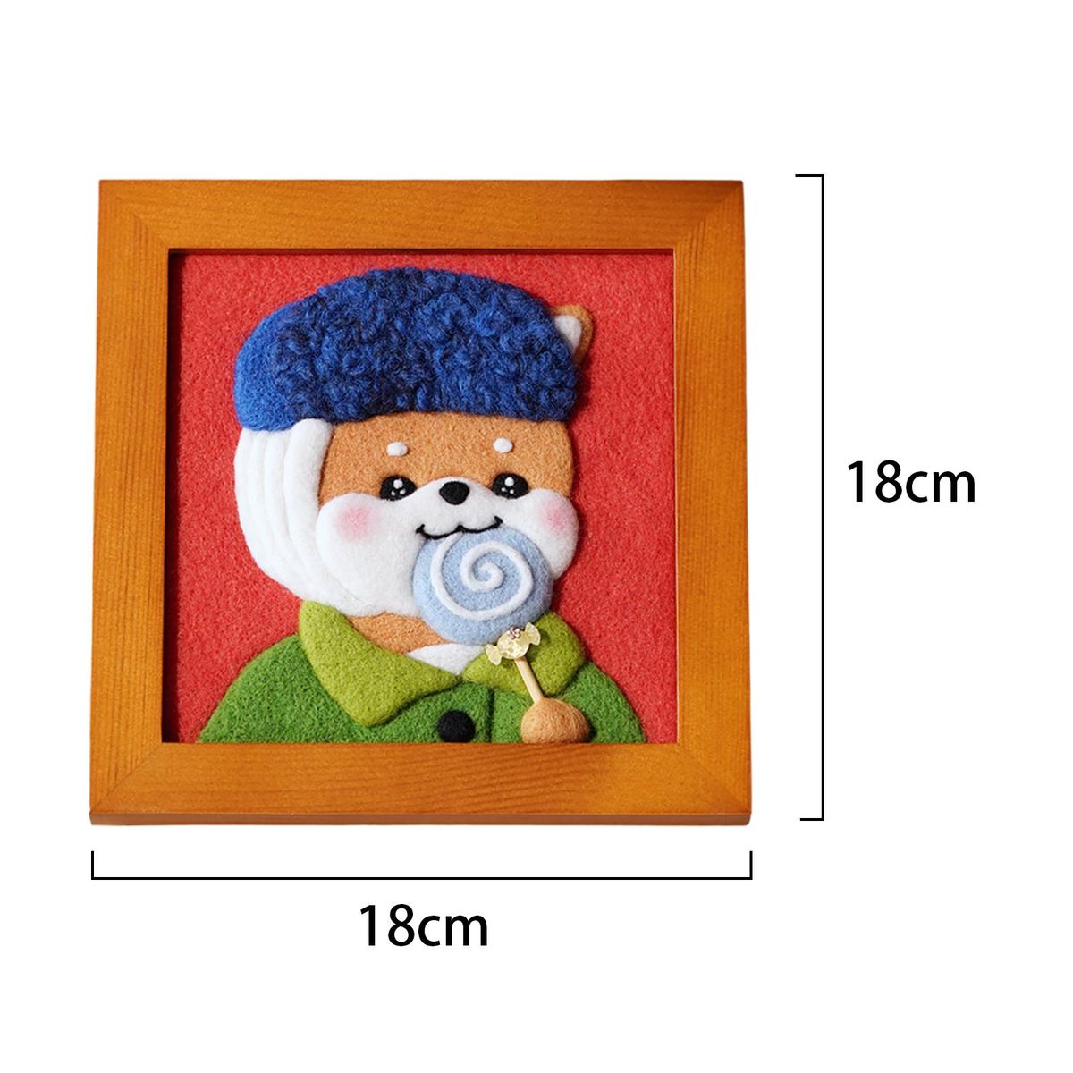 Wool  Felt Kit Gift IY Ecoration With Photo Frame Set For D