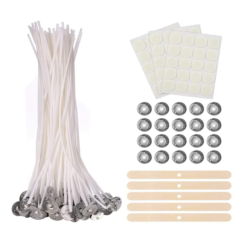 Candle Wicks Pack Of 100 15 Cm Wicks for Candles  Odourless Candle Wicks for Candles for Candle Making Candle DIY
