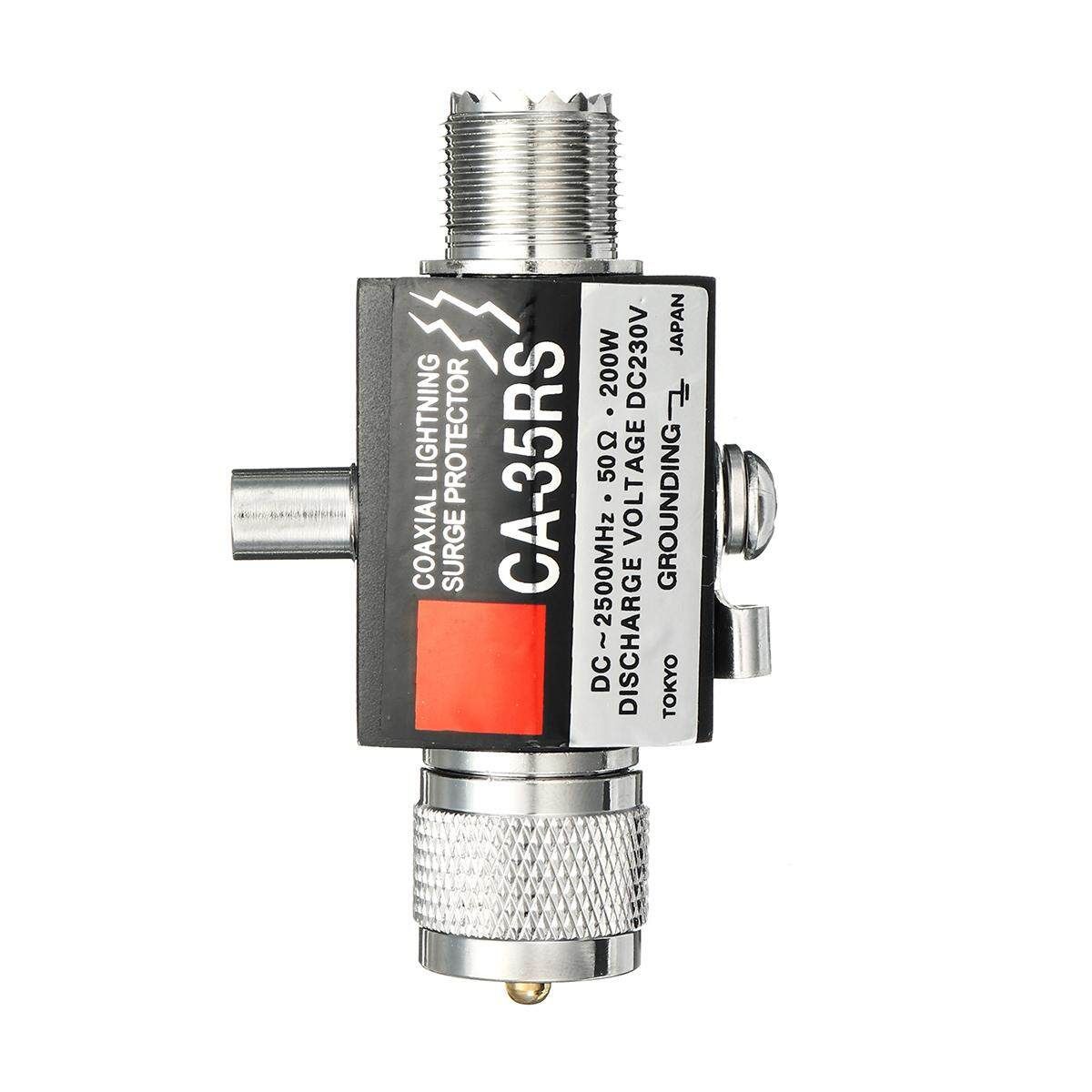 CA-35RS Coaxial Lightning Surge Protector Arrester Male To Female UHF Connector