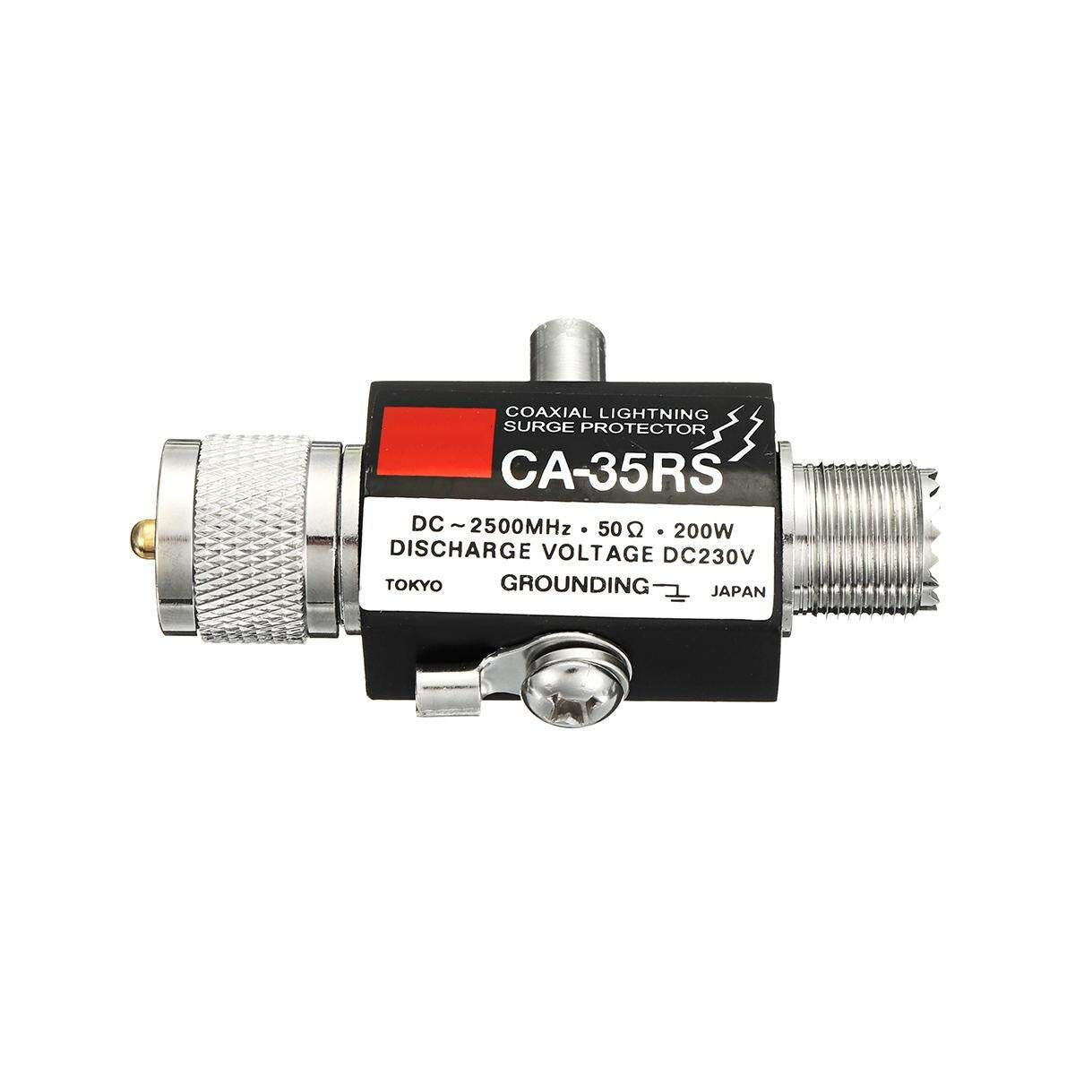 CA-35RS Coaxial Lightning Surge Protector Arrester Male To Female UHF Connector