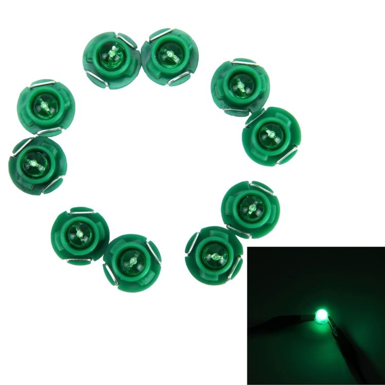 10PCS T4.7 2W Wedge Instrument Panel LED Light