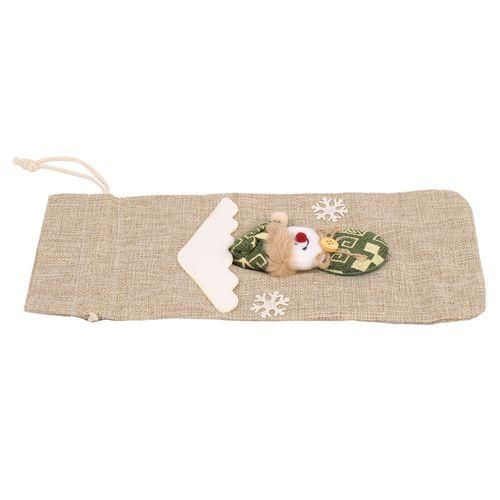 Red Wine Bottle Cover Bags Decoration Home Party