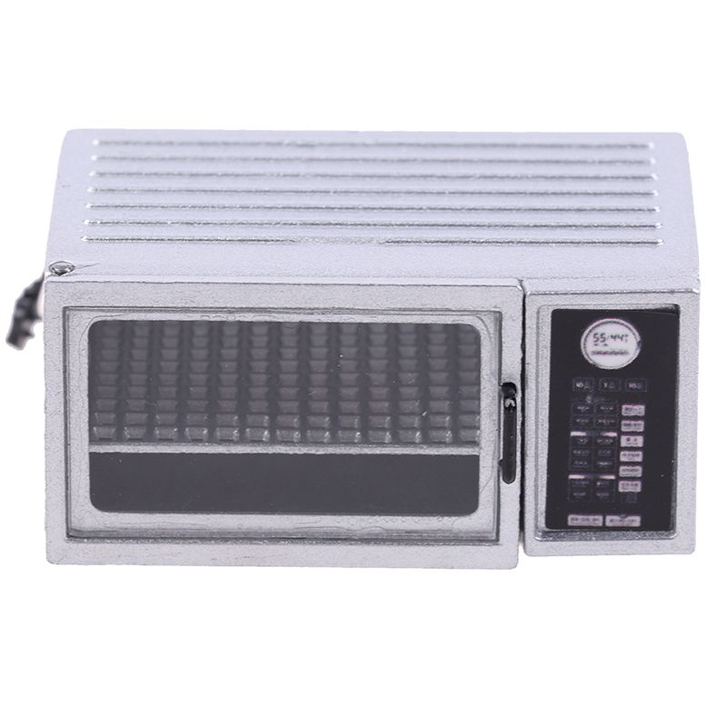 New Microwave Oven Doll Mini Food Simulation Furniture Toy