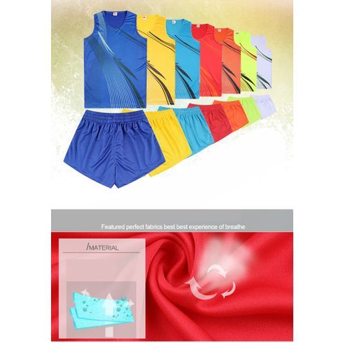 Men Women Sleeveless Track Suit Vest Shorts Tank Tops Sets