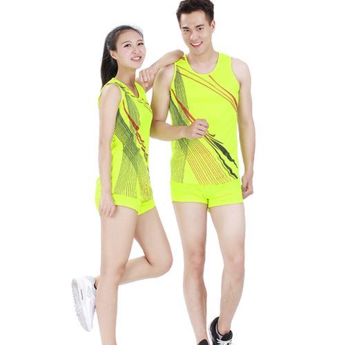 Men Women Sleeveless Track Suit Vest Shorts Tank Tops Sets