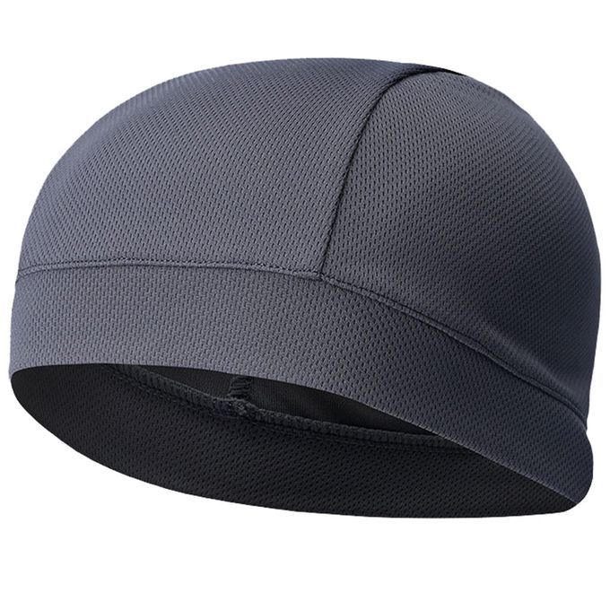Soft Elastic Cycling Breathable Skull   Beanie  Liner For Gray