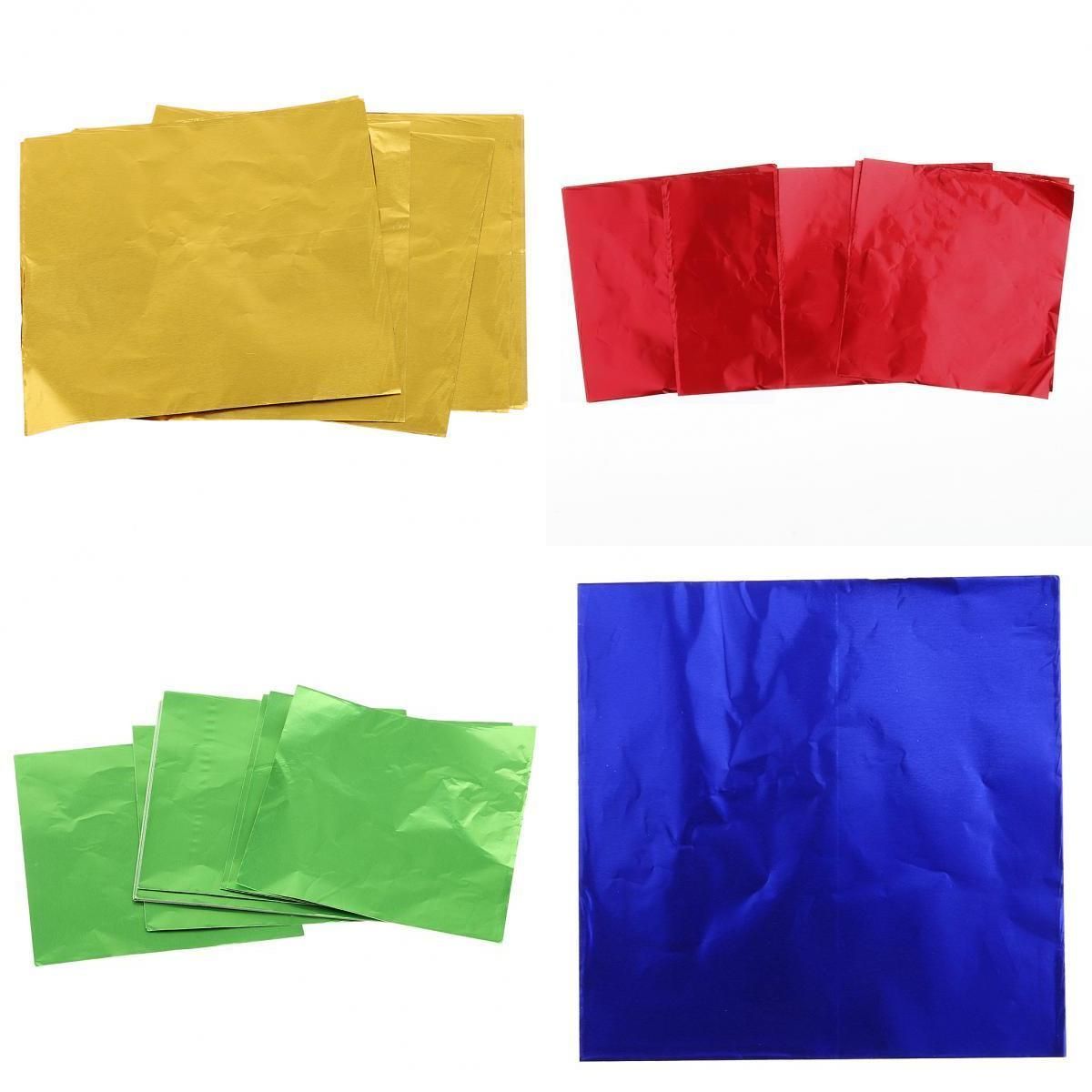 400x Candy Foil Wrappers Confectionery Chocolates Sweets Package Foil