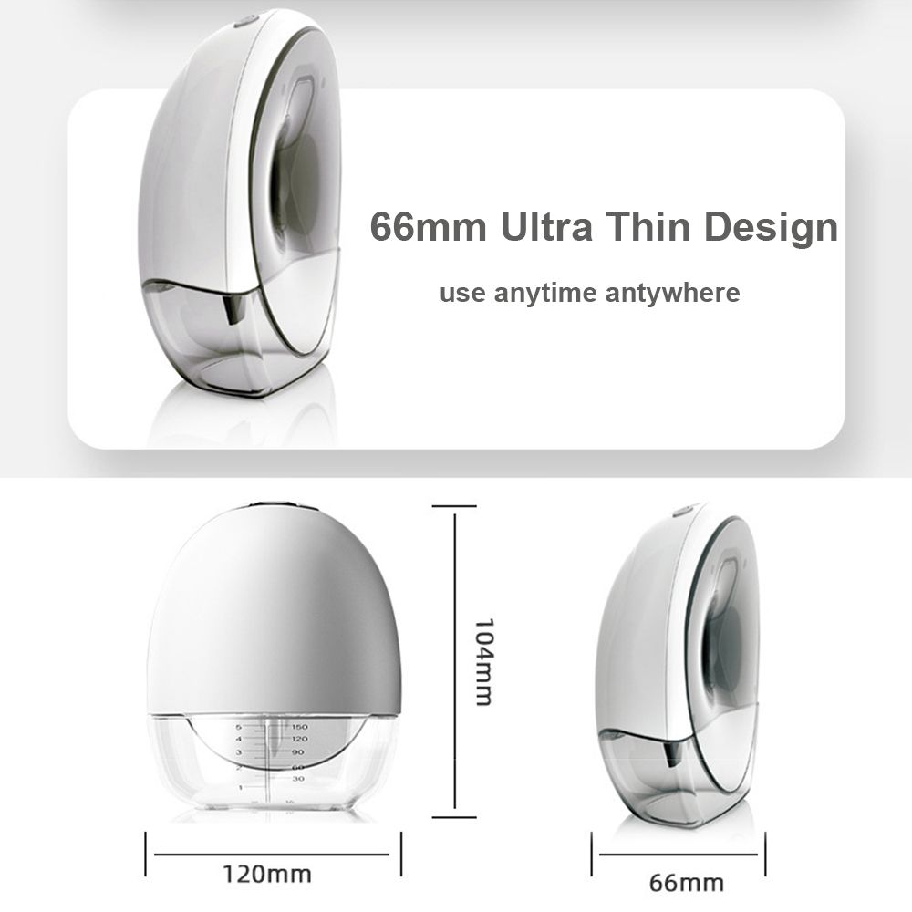 150ml Portable Wearable Breast Pump Hands Free Electric