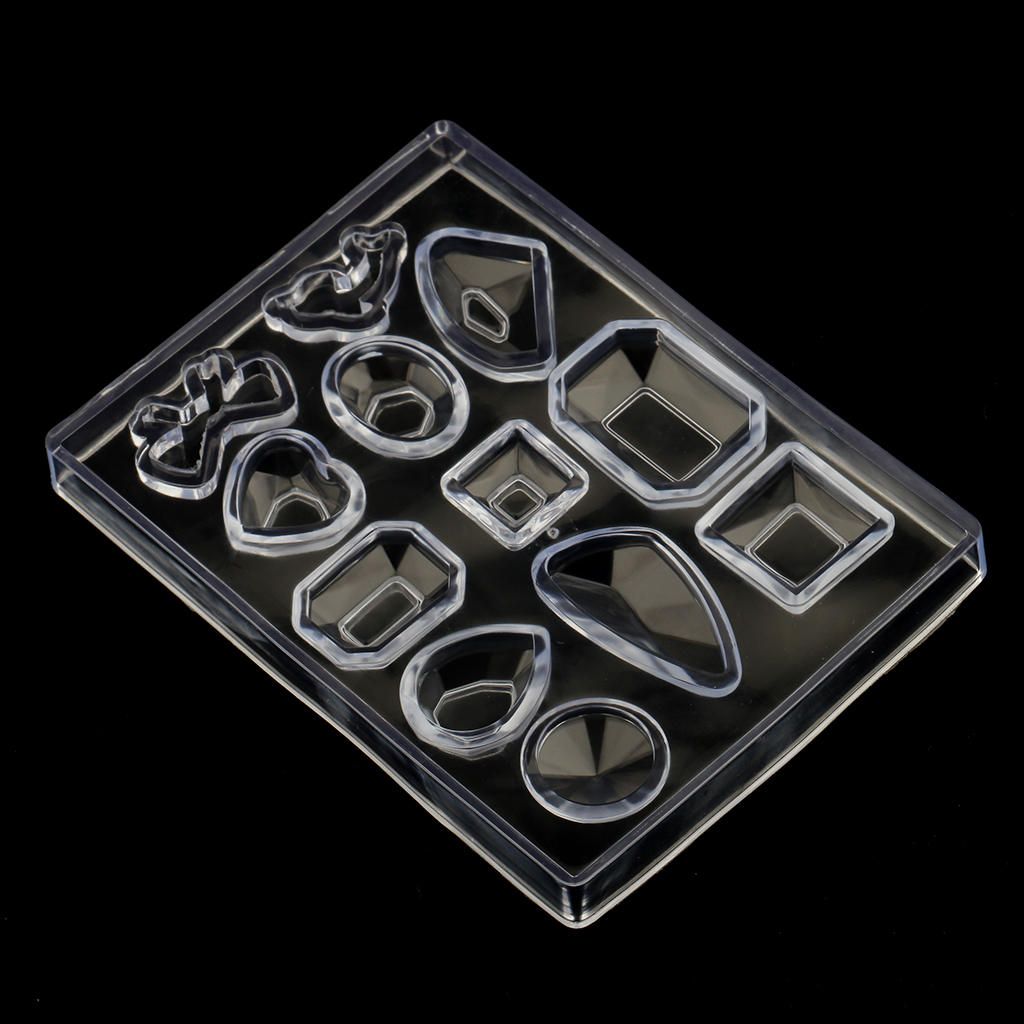 Silicone Earring Necklace Pendant Mold For Rein Epoxy DIY Jewelry