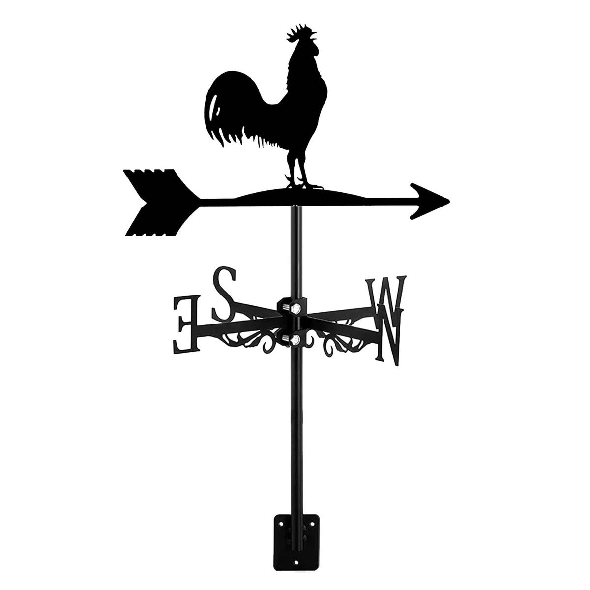 Weathervane with Animal Chickens Stake Weather Vane Wind
