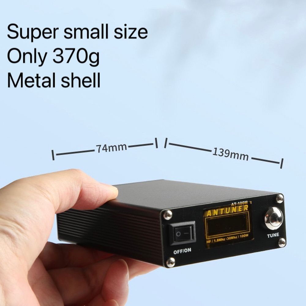 Antuner Omnipotent 1.8Mhz-30Mhz 100W Antenna Tuner Built-In