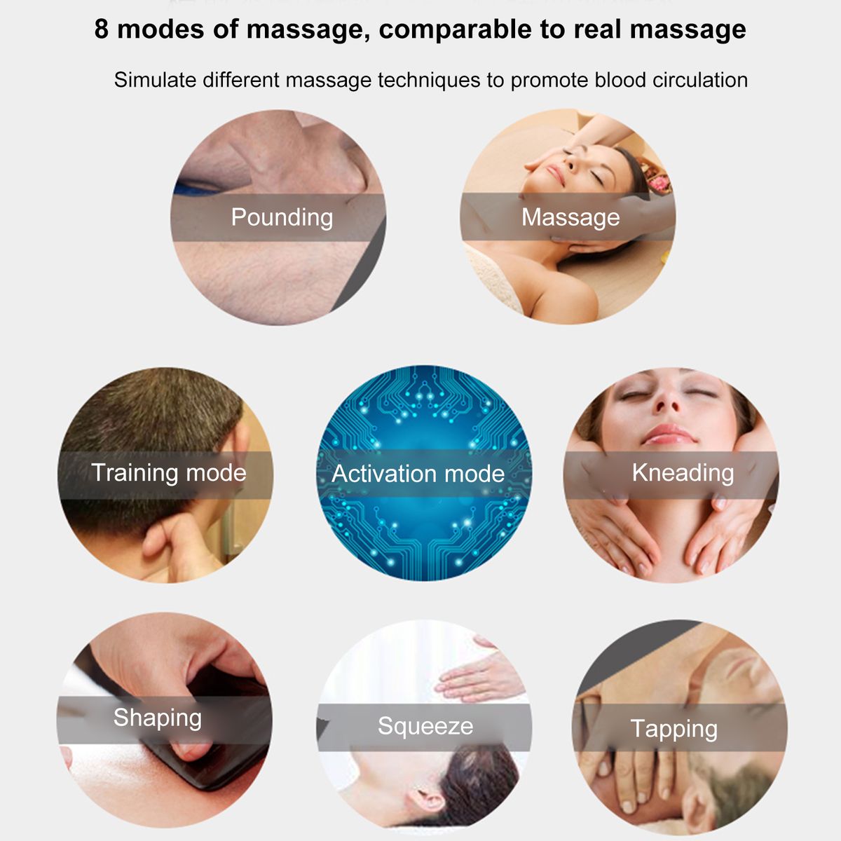 EMS Massager Electric Leg Muscle Massager Pressure Relief