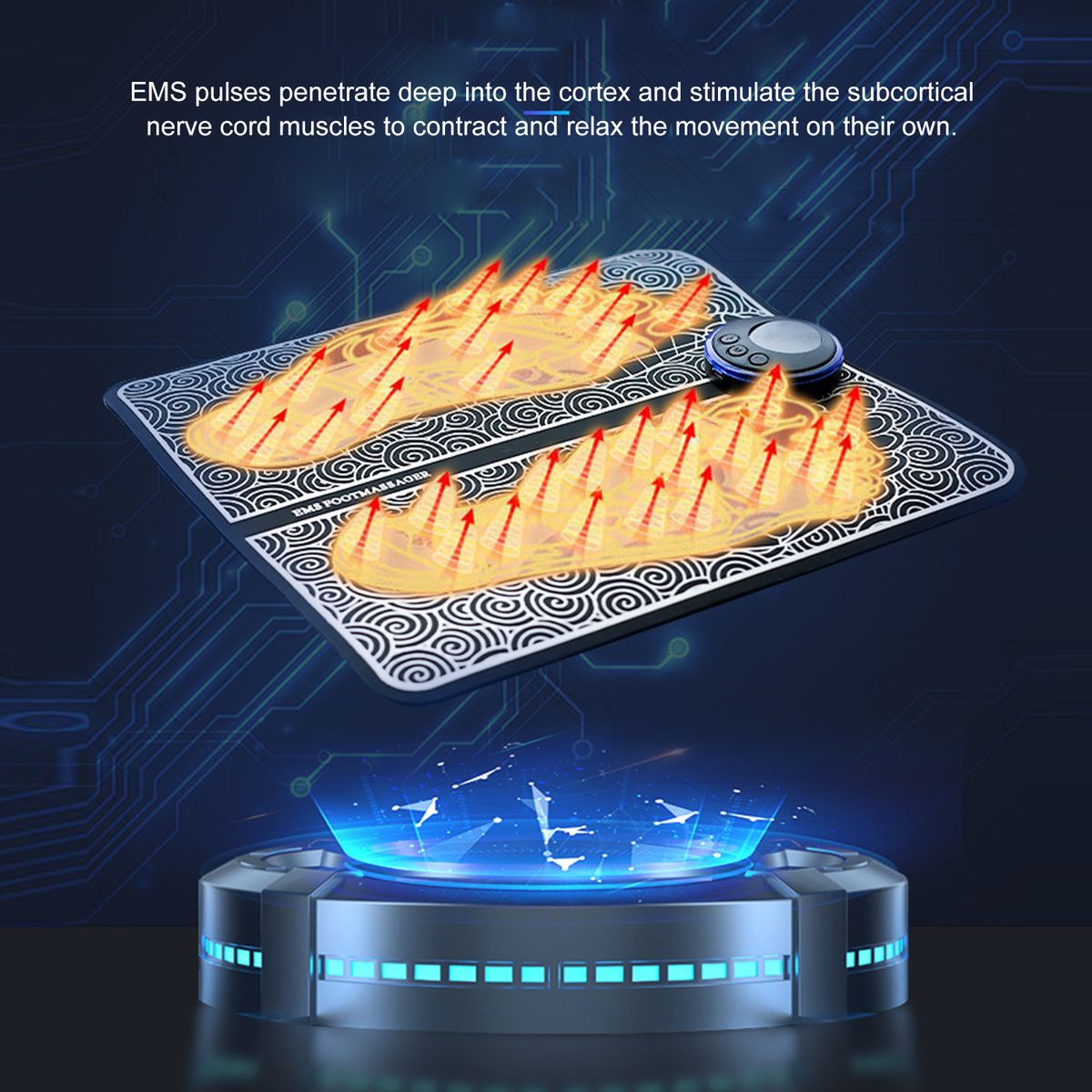 EMS Massager Electric Leg Muscle Massager Pressure Relief