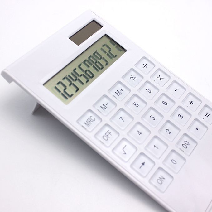 Desktop Calculator Ultra-thin 12 Digits Large Display Solar