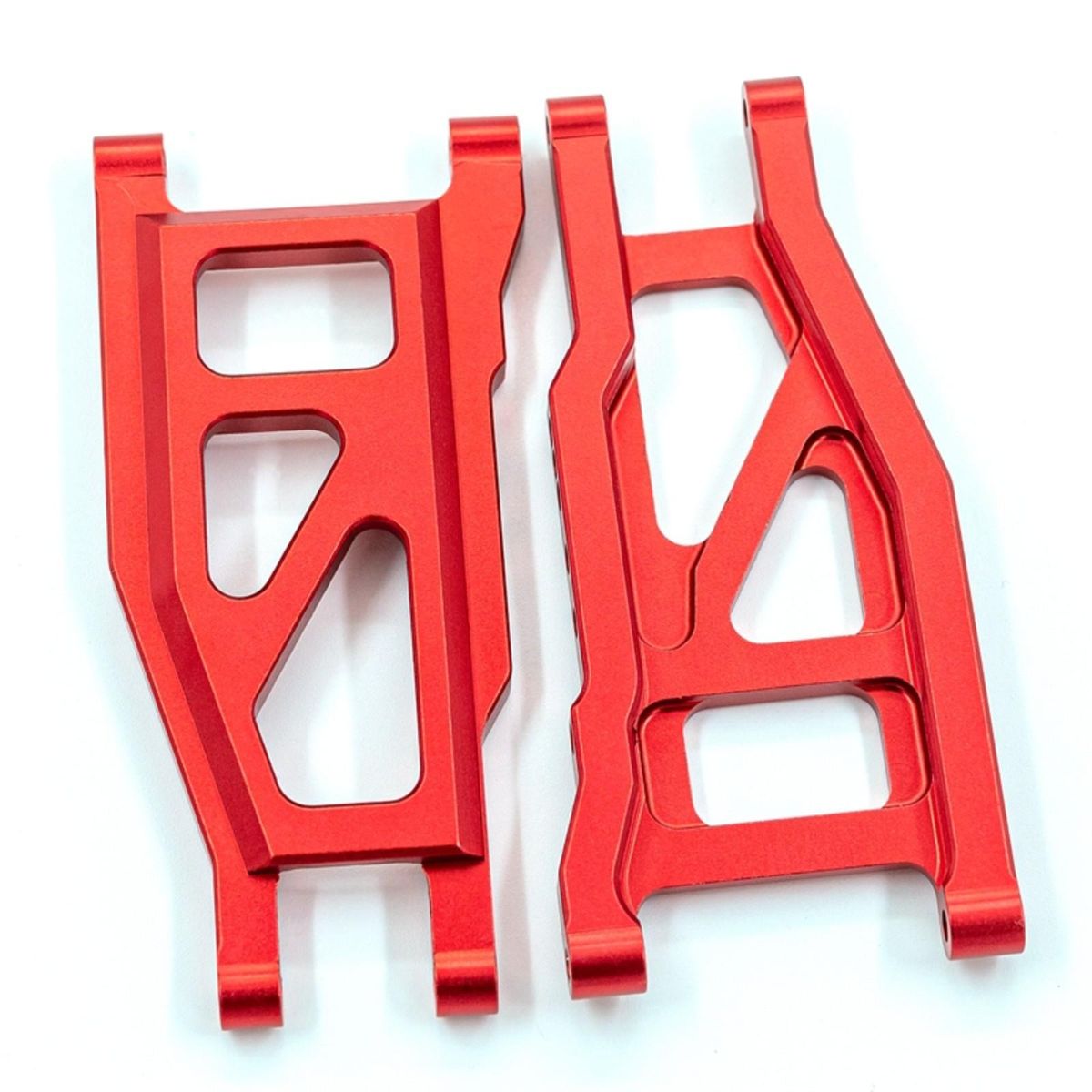 Alloy Rear Suspension Arms replacement for TRAX4 1/10 4X4 Slash, Stampede, Rustler 4WD VXL-Replaces Part 3655X(RED)