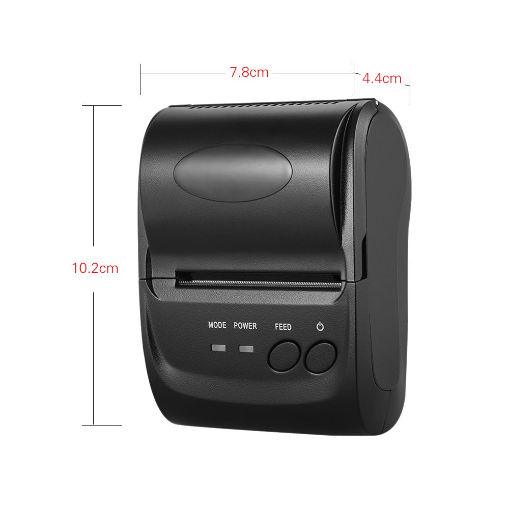 POS-5802DD Mini Portable Wireless USB Thermal Printer Receipt Ticket POS Printing For IOS Android Windows