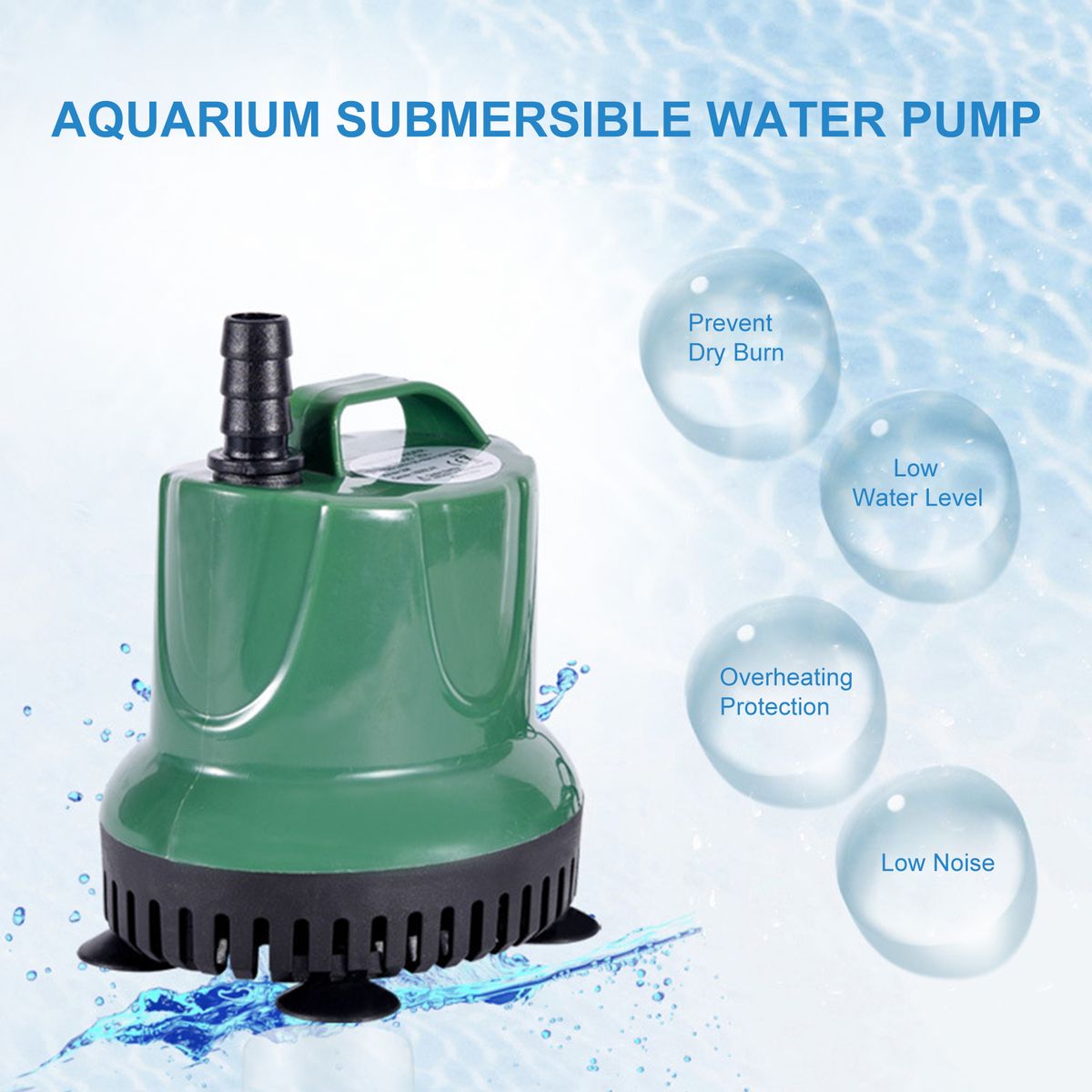 5W 350L/H Submersible Water Pump Mini Fountain Pump With