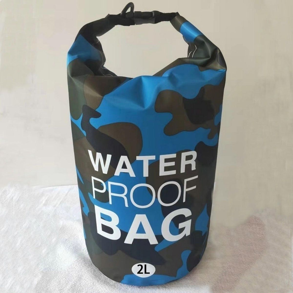 1 Set Rafting Bag Duffle Bag Snorkeling Diving Pouch Lake Blue