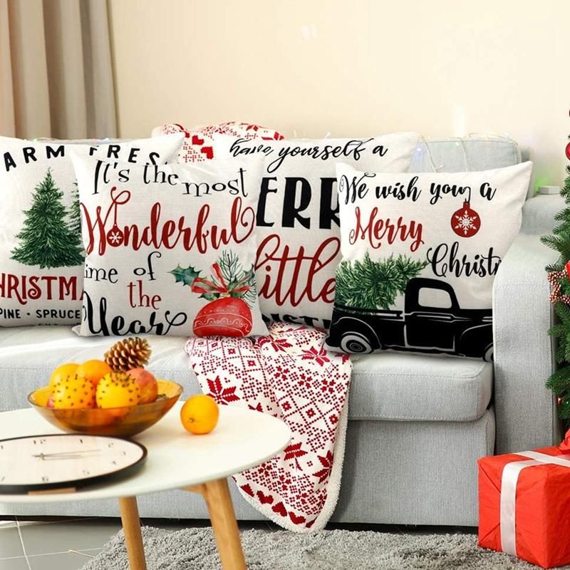 Christmas Throw Pillow Covers Christmas Decorations for