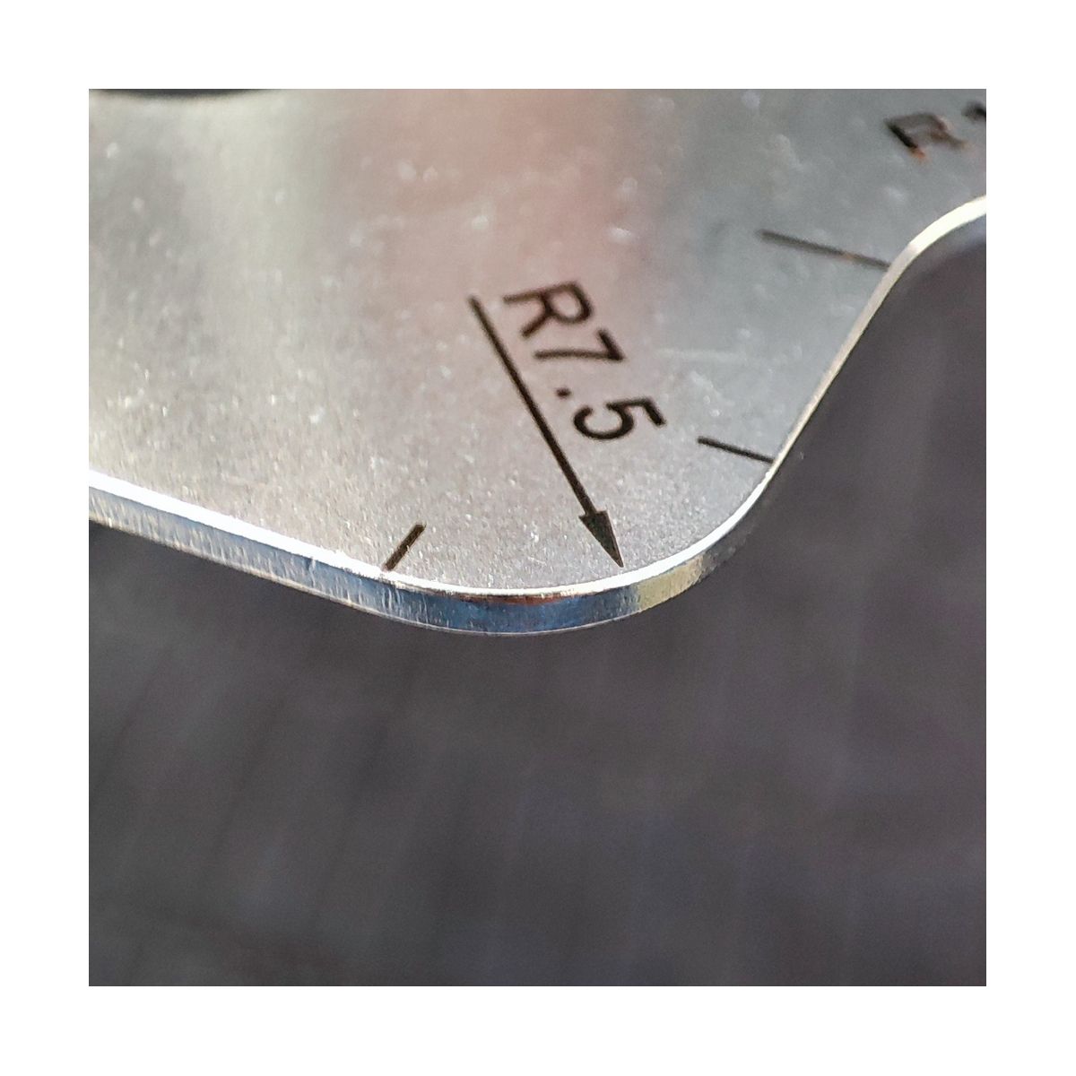 Leather Cutting Angle Ruler Scale Ruler Tool Ruler R Gauge