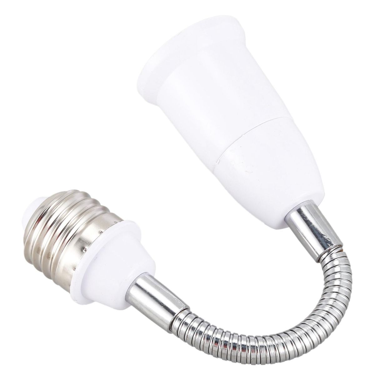 Light Lamp Bulb Flexible Extension Converter E26 Socket
