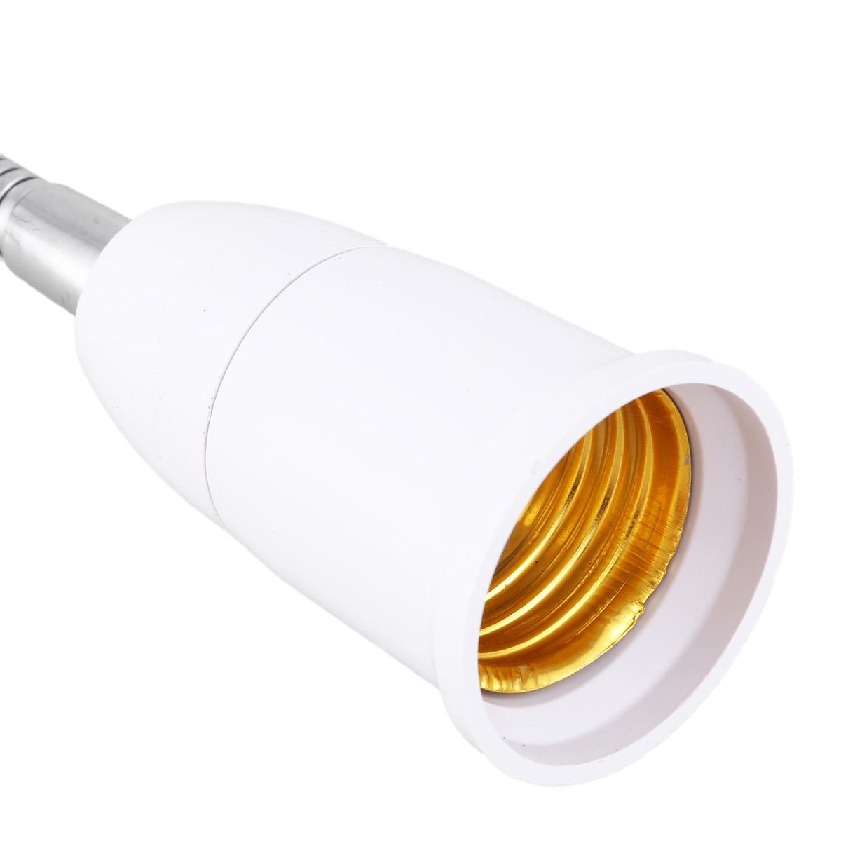 Light Lamp Bulb Flexible Extension Converter E26 Socket