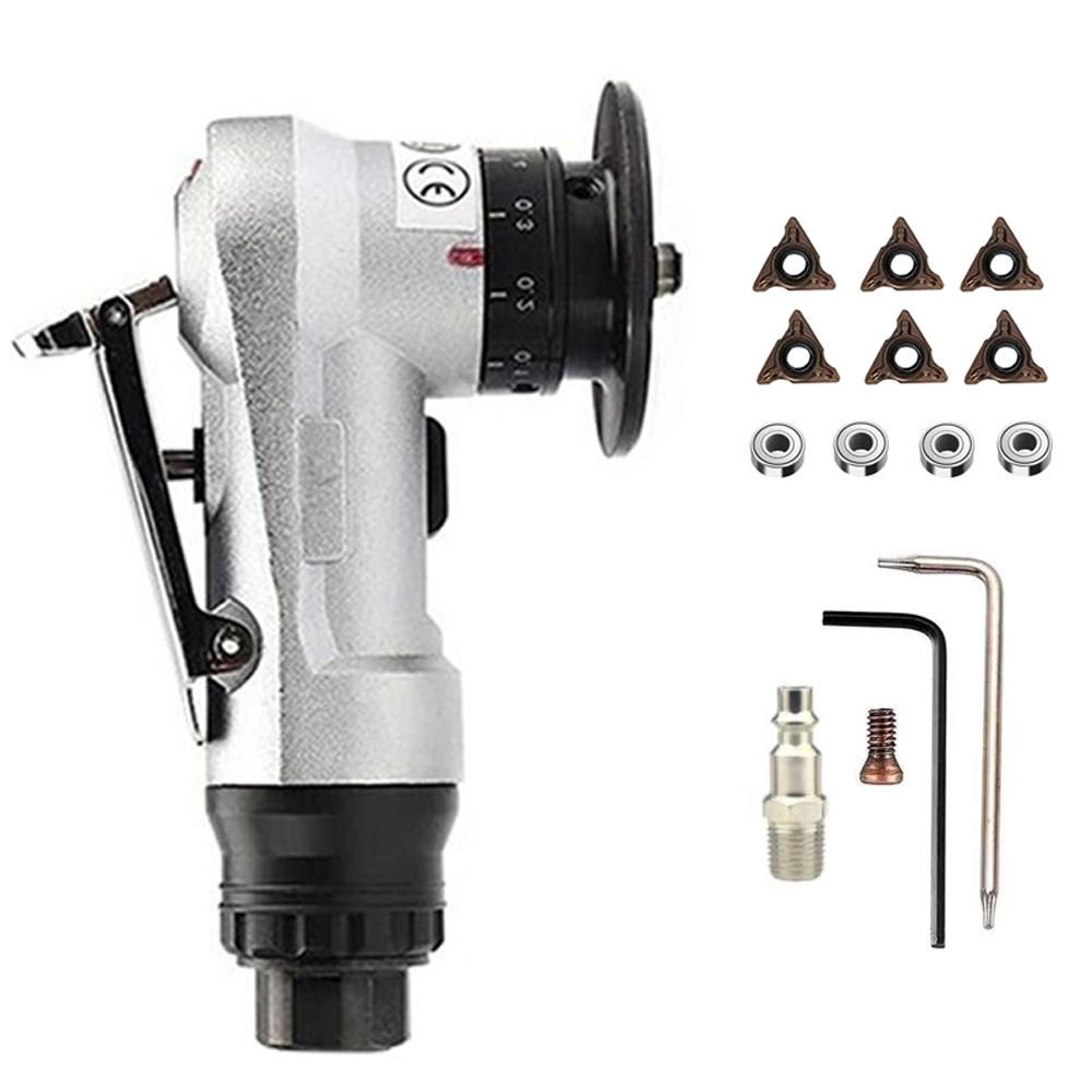 Pneumatic Chamfering Machine Carpenter Chamfering Tool Portable  Metal Wood Acrylic Deburring Beveling Trimming Machine