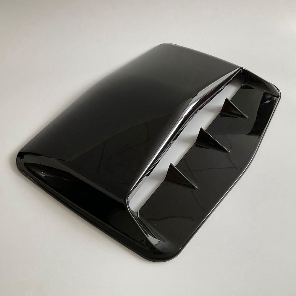 Car General Hood Air Outlet Hood Modification Air Outlet Stickers General Decorative Air Inlet Hood Carbon Fiber Look