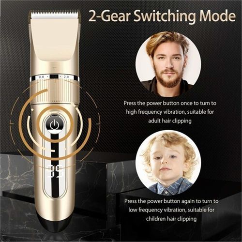 2000mAh LED Display Electric Portable USB Charging Mini Gold