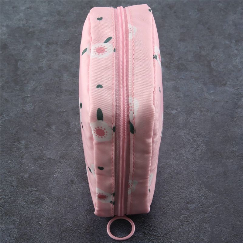 1PCS Mini Makeup Bags Zipper Sanitary Pad Bag Coin Purse Pin