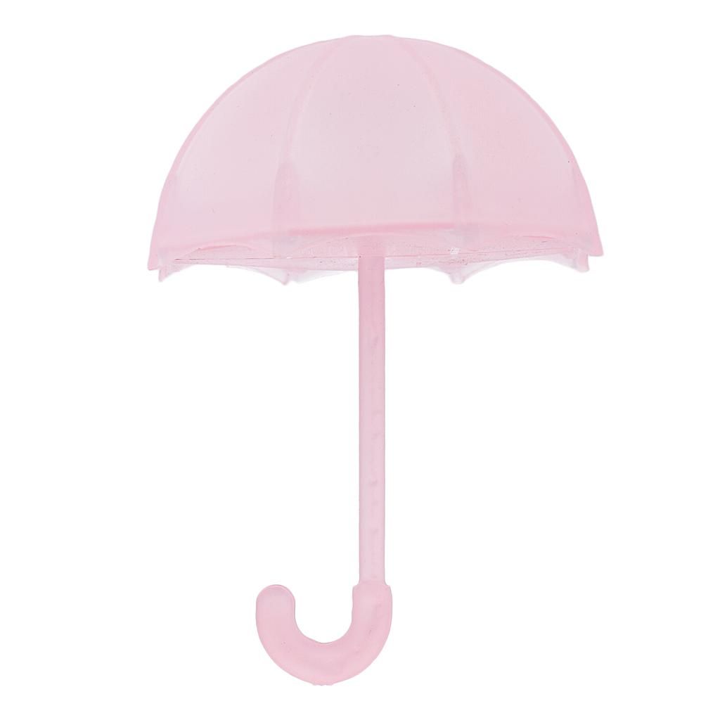 12 Pieces Umbrella Small Candy Gift Boxes Chocolate Boxes Party Pink