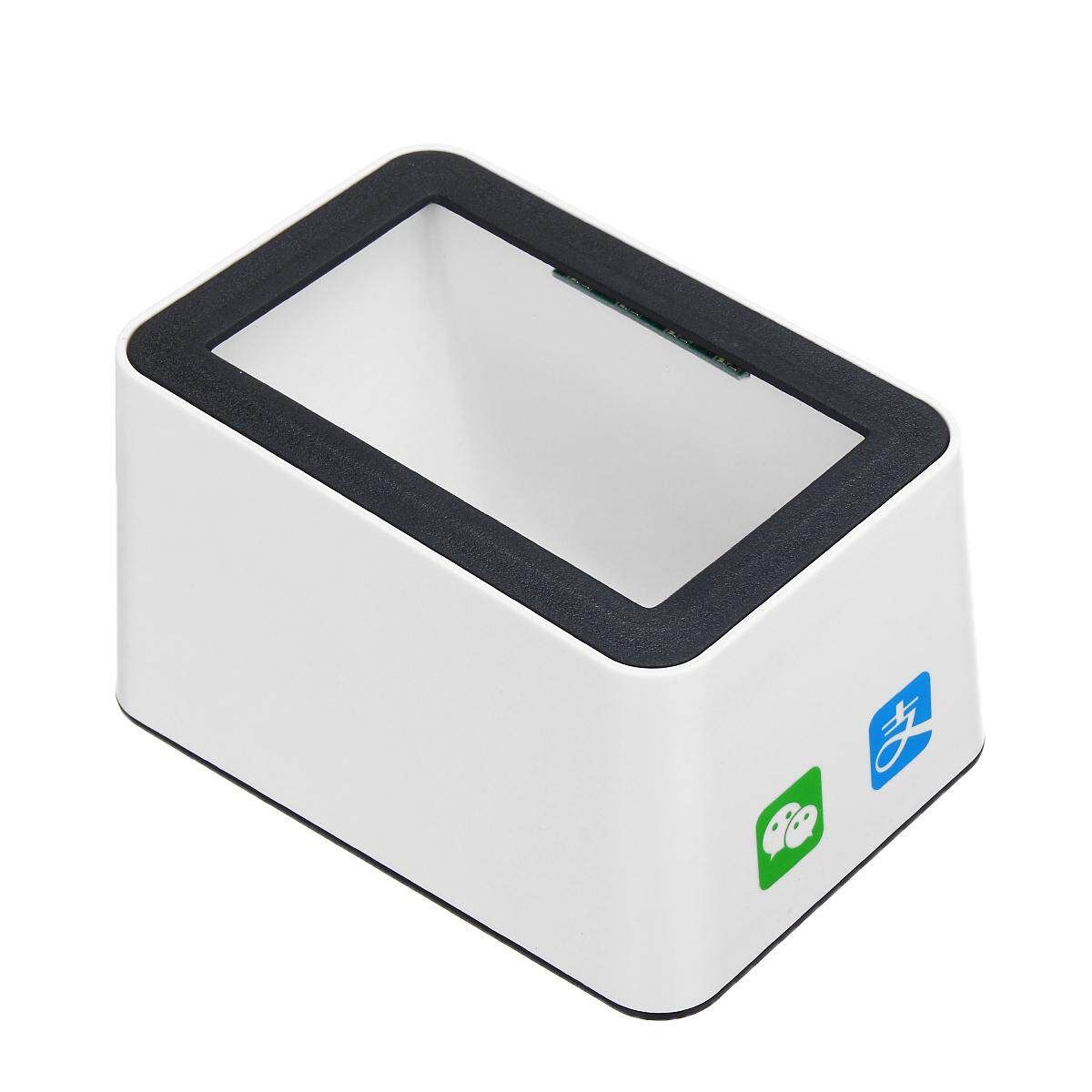 Omnidirectional Barcode Scanner Platform 1D/2D/QR Bar Scanner Reader Phone Autoscanner USB Wired Hands-Free Desktop For Supermarket WeChat