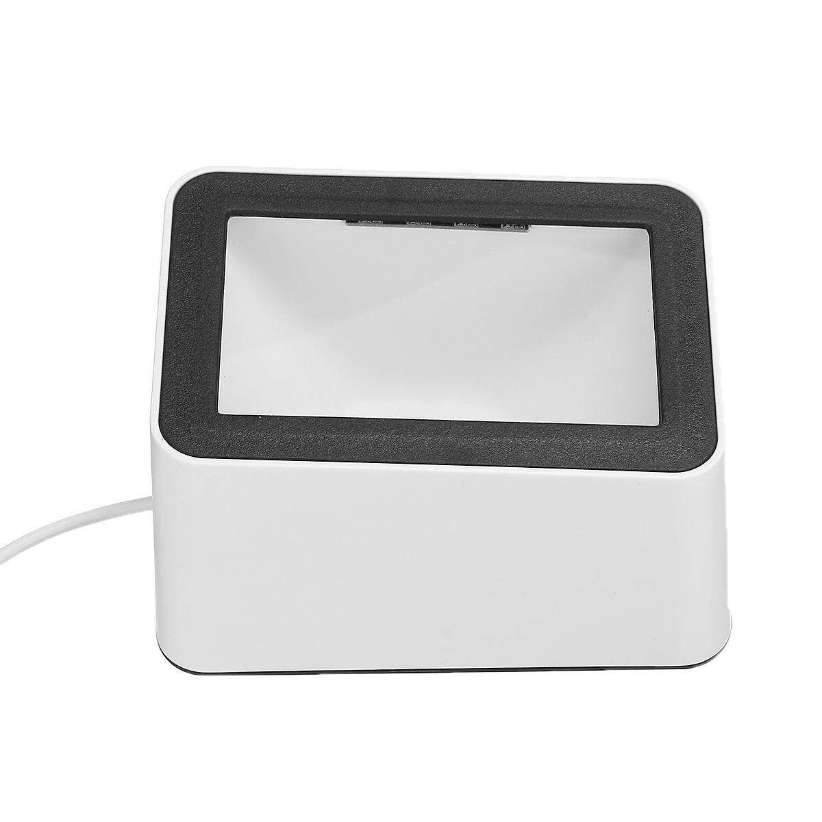 Omnidirectional Barcode Scanner Platform 1D/2D/QR Bar Scanner Reader Phone Autoscanner USB Wired Hands-Free Desktop For Supermarket WeChat