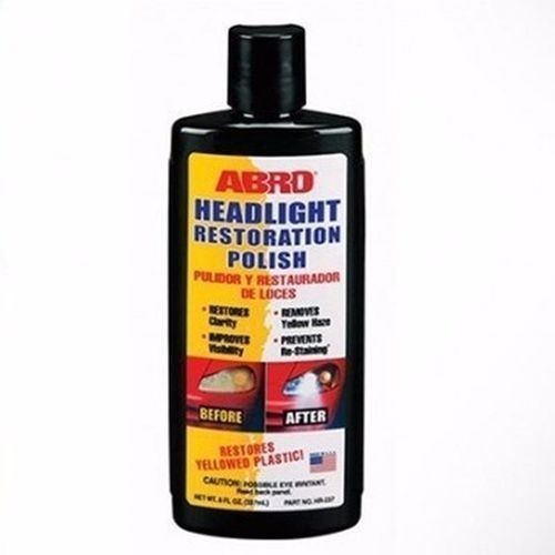 Car Headlight Restoration Polish