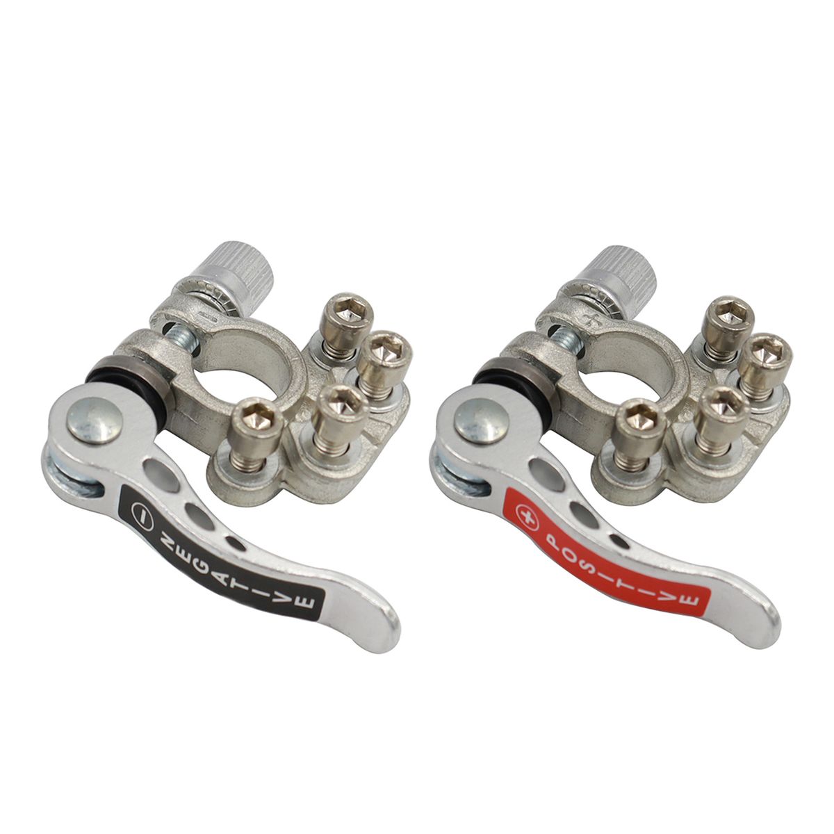 2PCS Battery Terminals Connectors Quick Release Disconnect