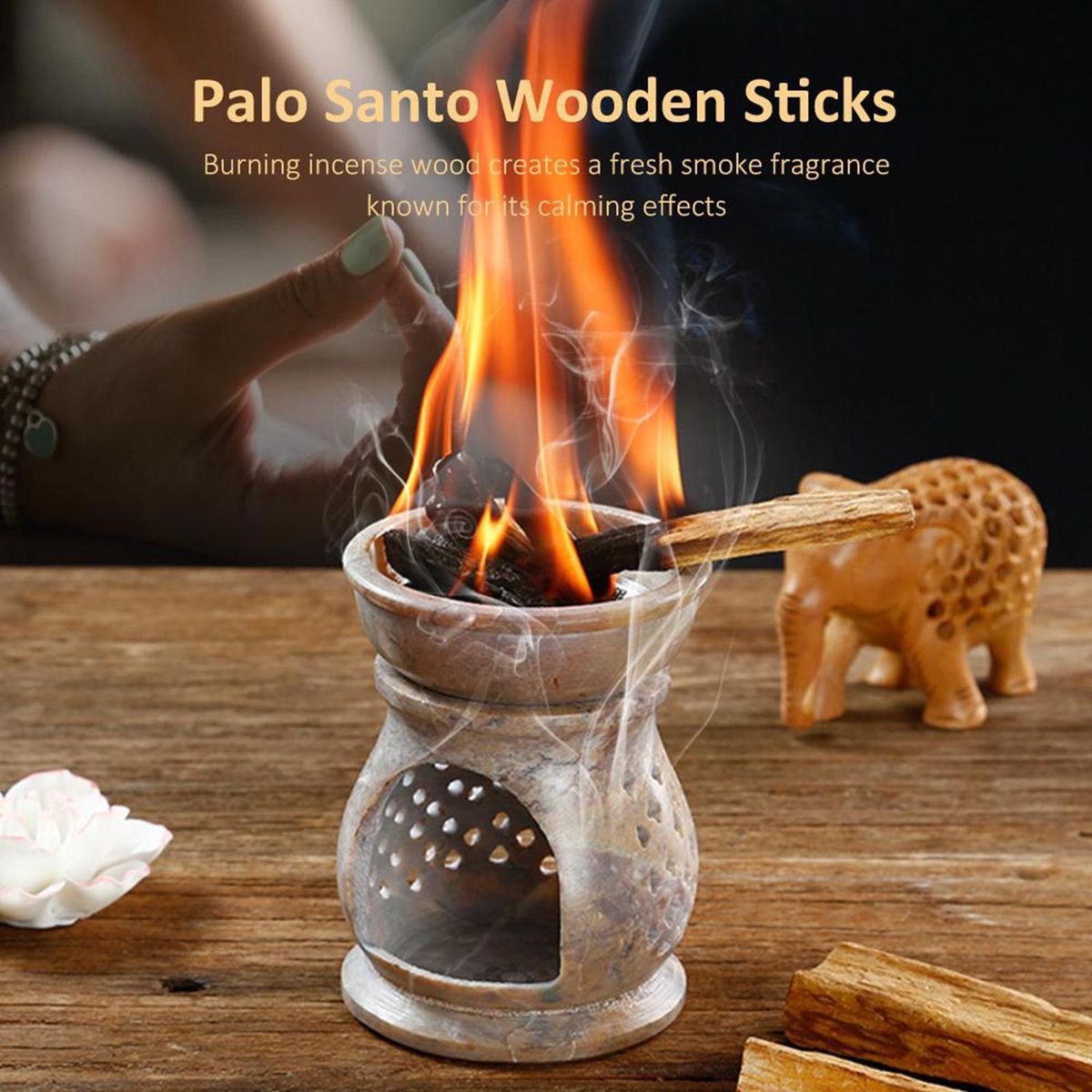Palo Santo Sticks, Wood , Real Palo Santo Wood, Smudging Sticks