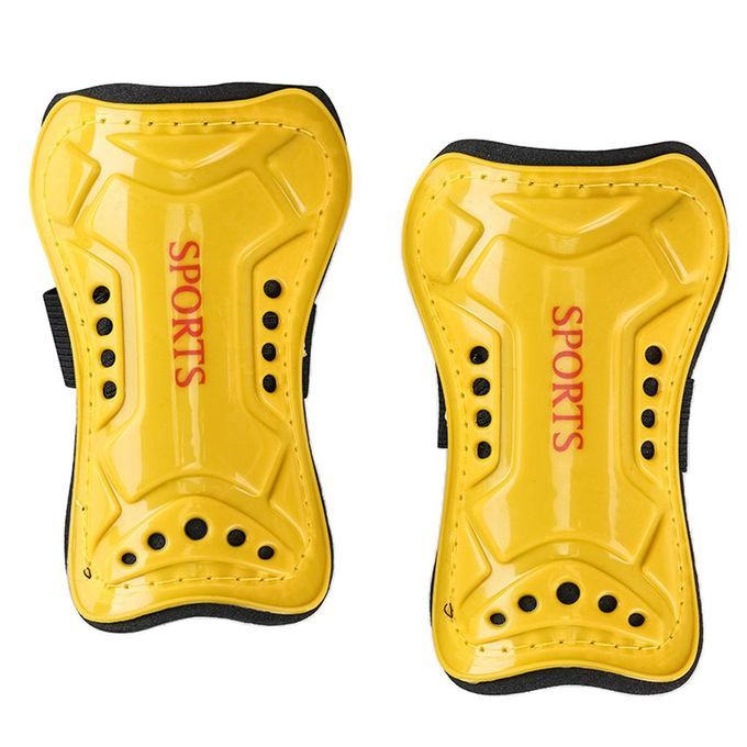 Football Shin Guard Yellow