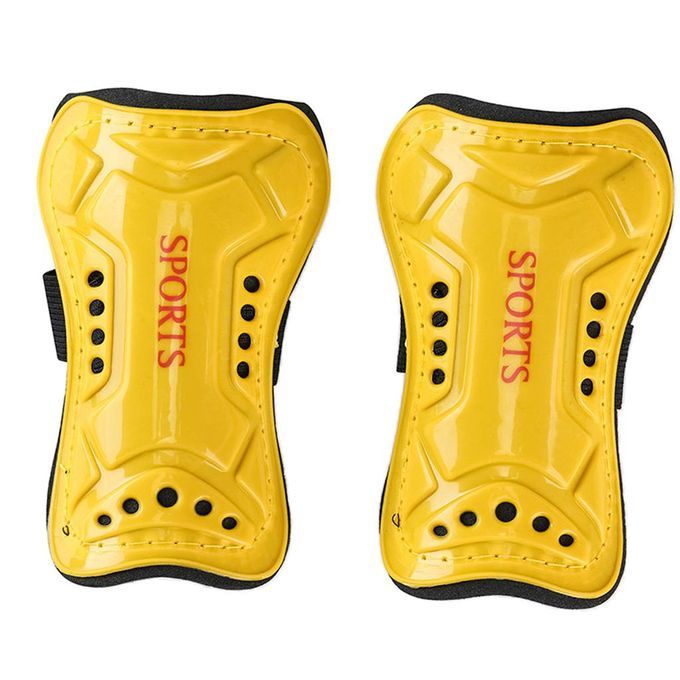 Football Shin Guard Yellow