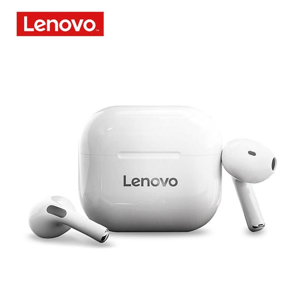 Lenovo LP40 TWS Earbuds Bluetooth 5.0 True Wireless Headphones Touch Control Sweatproof Sport Headset In-ear Earphones with Mic 230mAh Charging Case